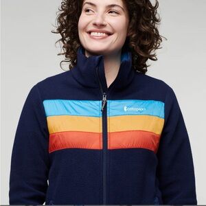 COTOPAXI Teca Fleece Full-Zip Jacket Navy Size Medium